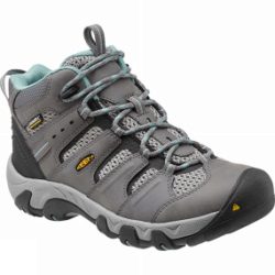 Keen Womens Koven Mid WP Boot Gargoyle/Mineral Blue